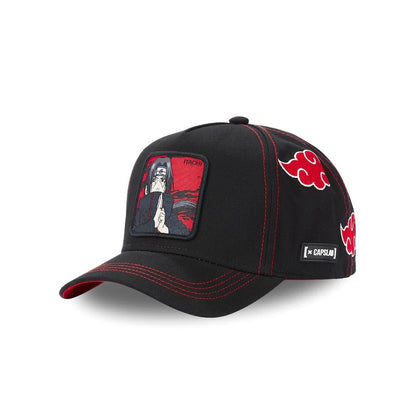 Gorra Clásica Caplabs - Edición Anime "ITACHI UCHIWA" (Black)