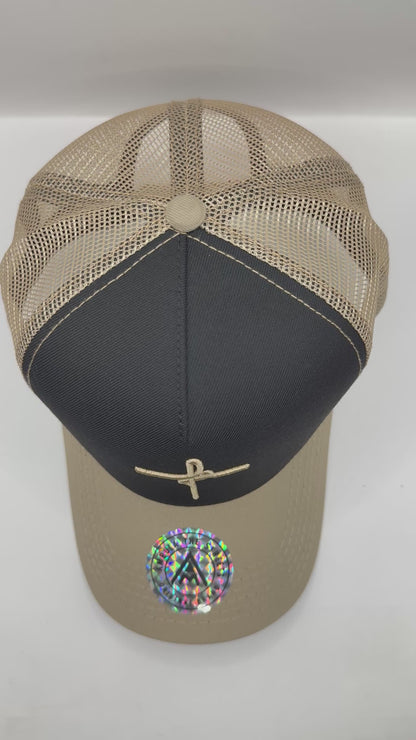 Gorra / Jockey AMBULA - Edición "Fe Bicolor" (Negro & Khaki)